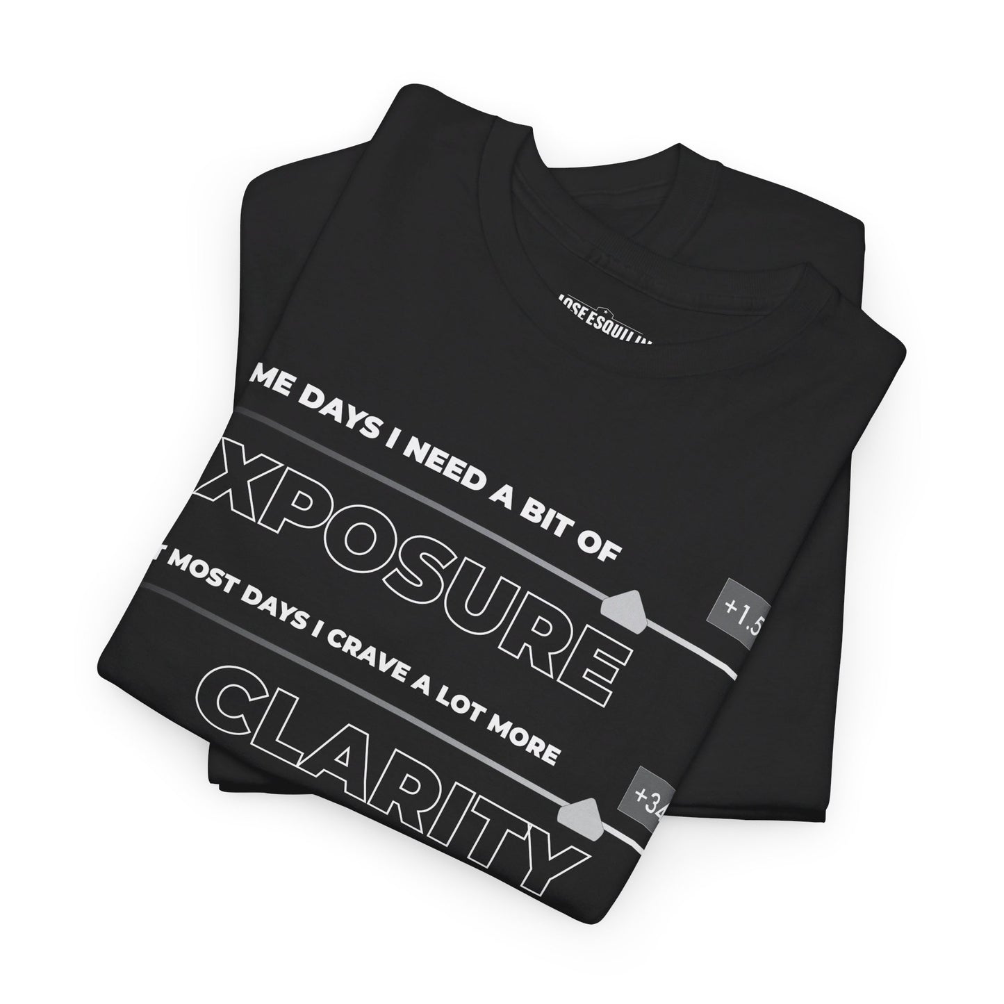 EXPOSURE AND CLARITY Unisex Heavy Cotton Tee