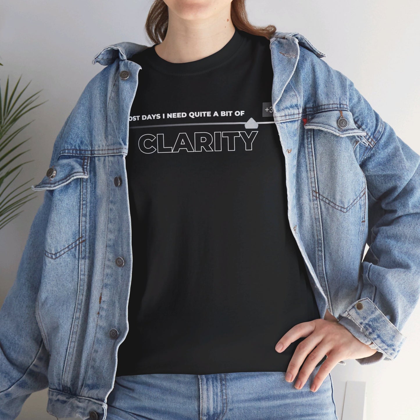 Crank up the Clarity - Unisex Heavy Cotton Tee